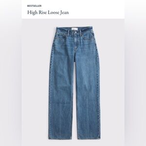 Abercrombie & Fitch Blue Denim Jeans